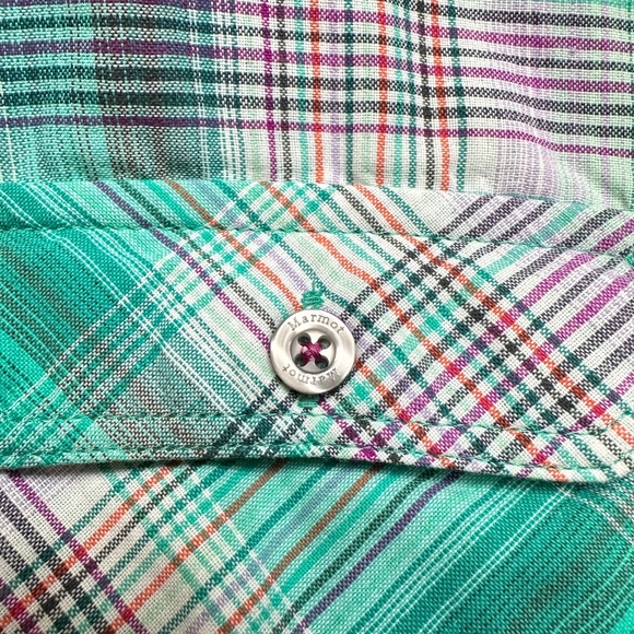 Marmot plaid shirt - Picture 6 of 11